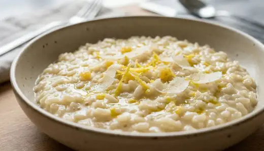Risotto al limone cremoso, i segreti per farlo perfetto