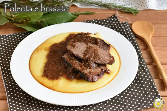 Brasato di manzo tenerissimo con polenta: tempi e segreti